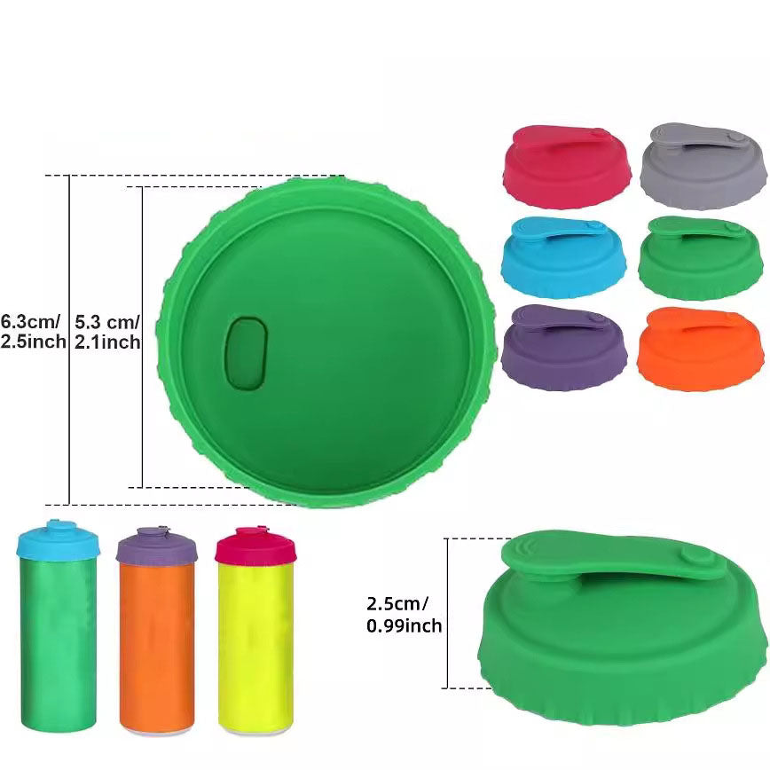 FREE CUP – Tapa reutilizable de silicona para latas