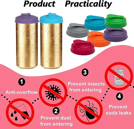 FREE CUP – Tapa reutilizable de silicona para latas