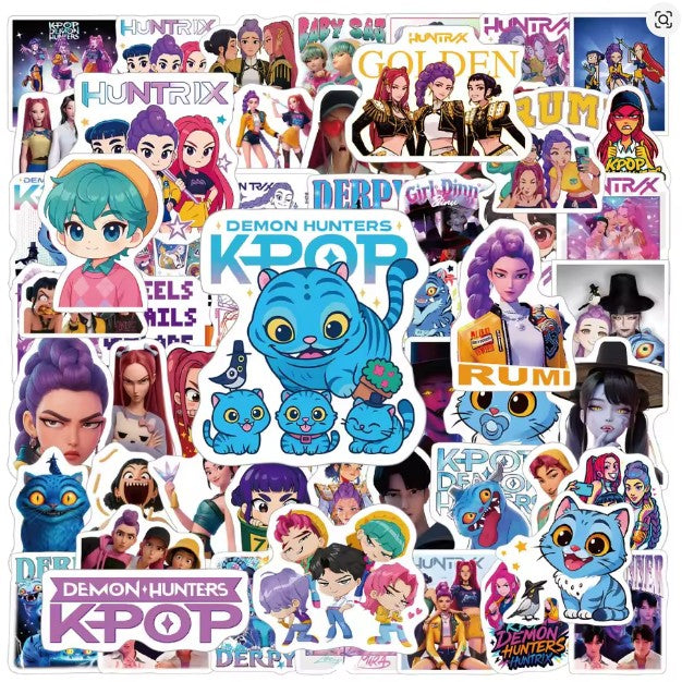Set de stickers para decorar Free Spin - Diferentes diseños (30 - 36 unidades aprox.)